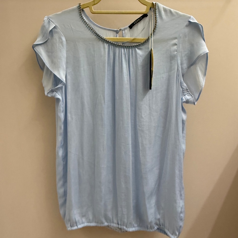 Esprit Blouse light blue S / XS